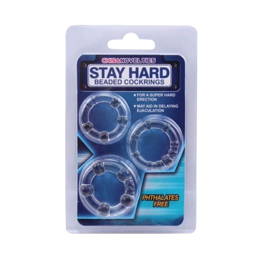 Stay Hard - Bộ 3 vòng đeo hỗ trợ kéo dài thời gian cho nam Chính Hãng Giao Kín