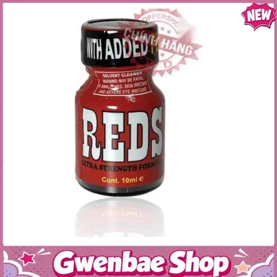 Chai Hít Tăng Khoái Cảm Kích Thích Bao Phê Popper Reds 10ml Usa hấp dẫn - Gwenshop Chính Hãng