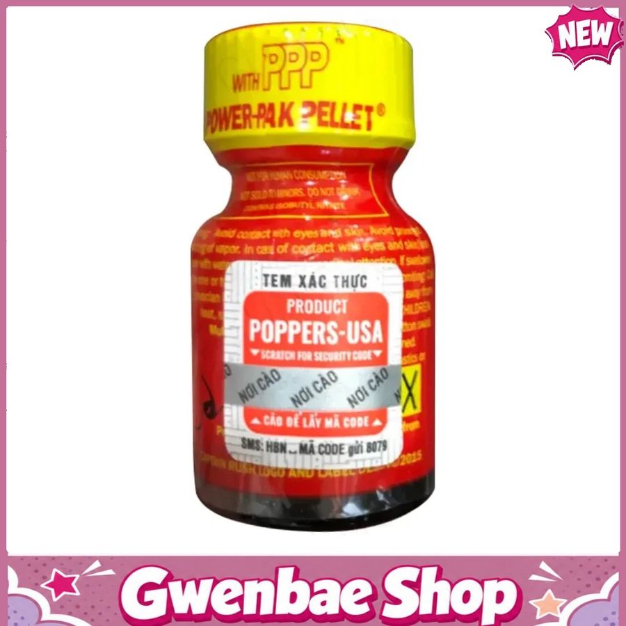 Chai Hít Thư Giãn Bay Phê Cho Cặp Đôi Popper Super Rush Original Red 10ml Mỹ tăng khoái cảm - Gwenshop Chính Hãng