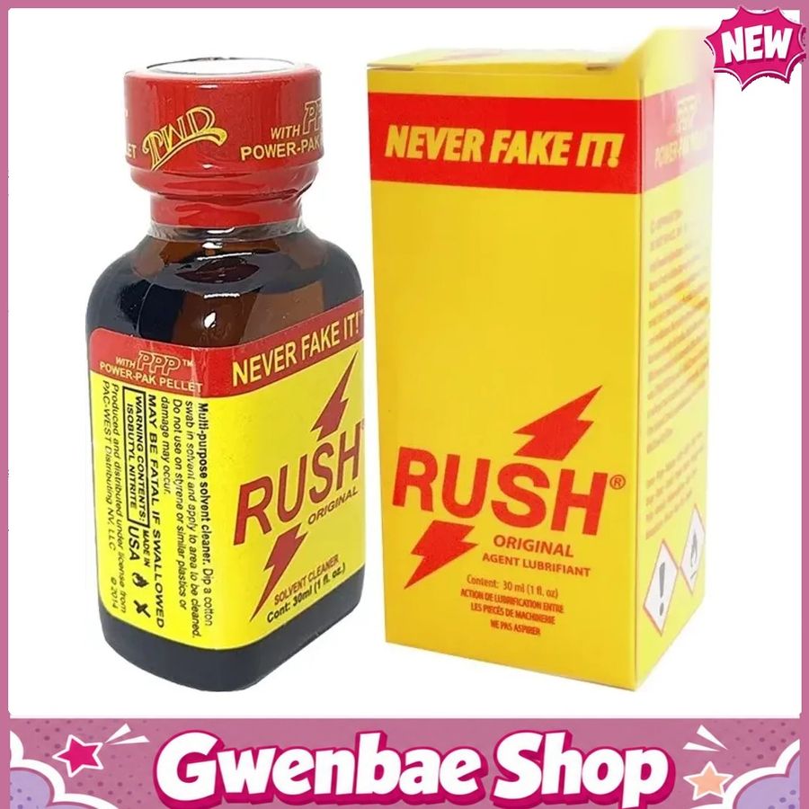 Chai Hít Tăng Khoái Cảm Kích Thích Bao Phê Popper Super Rush Vàng 30ml hấp dẫn - Gwenshop Chính Hãng