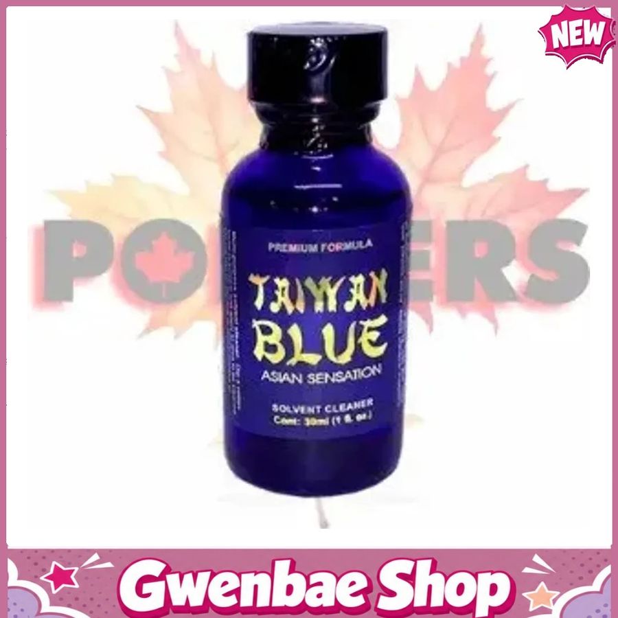 Chai Hít Tăng Khoái Cảm Kích Thích Bao Phê Popper Taiwan Blue USA 15ml, hàng mới - Gwenshop Chính Hãng