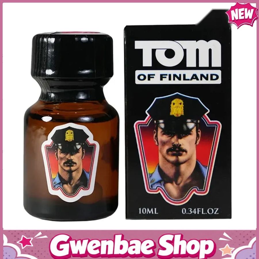 Chai Hít Tăng Khoái Cảm Kích Thích Bao Phê Popper Tom Of Finland Red Black 10ml tăng khoái cảm kích thích mạnh mẽ - Gwenshop Chính Hãng