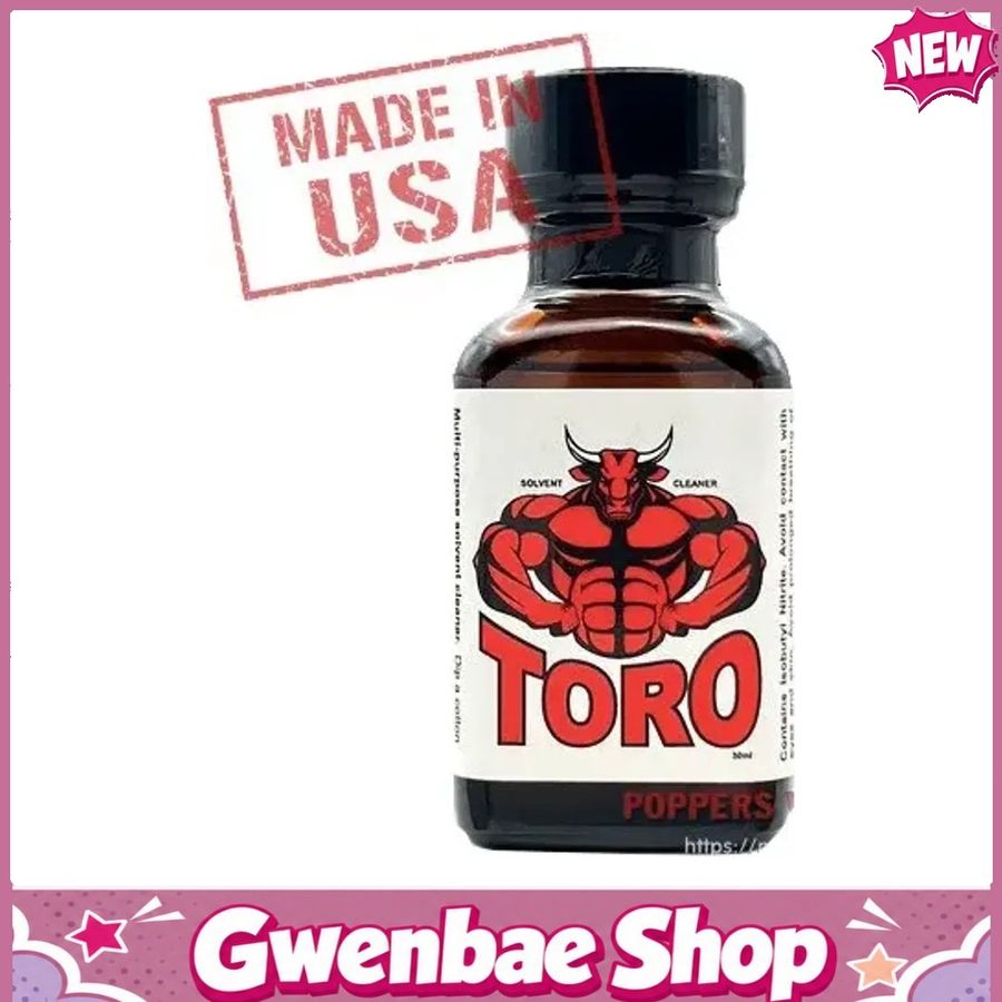 Chai Hít Tăng Khoái Cảm Kích Thích Bao Phê Popper Toro Rush Premium 30ml Mỹ - Gwenshop Chính Hãng