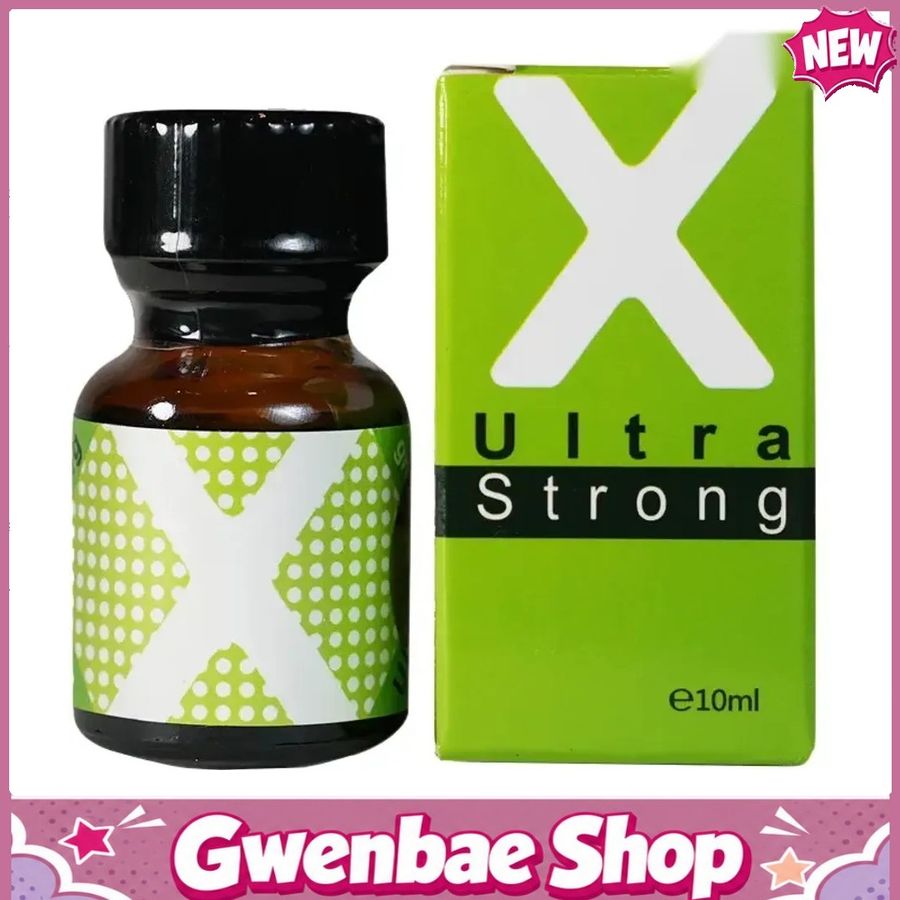 Chai Hít Tăng Khoái Cảm Kích Thích Bao Phê Popper X Ultra Strong Green 10ml tăng khoái cảm cực mạnh - Gwenshop Chính Hãng