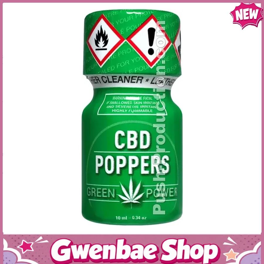 Chai Hít Tăng Khoái Cảm Kích Thích Bao Phê Poppers CBD Green Power 10ml tăng khoái cảm - Gwenshop Chính Hãng
