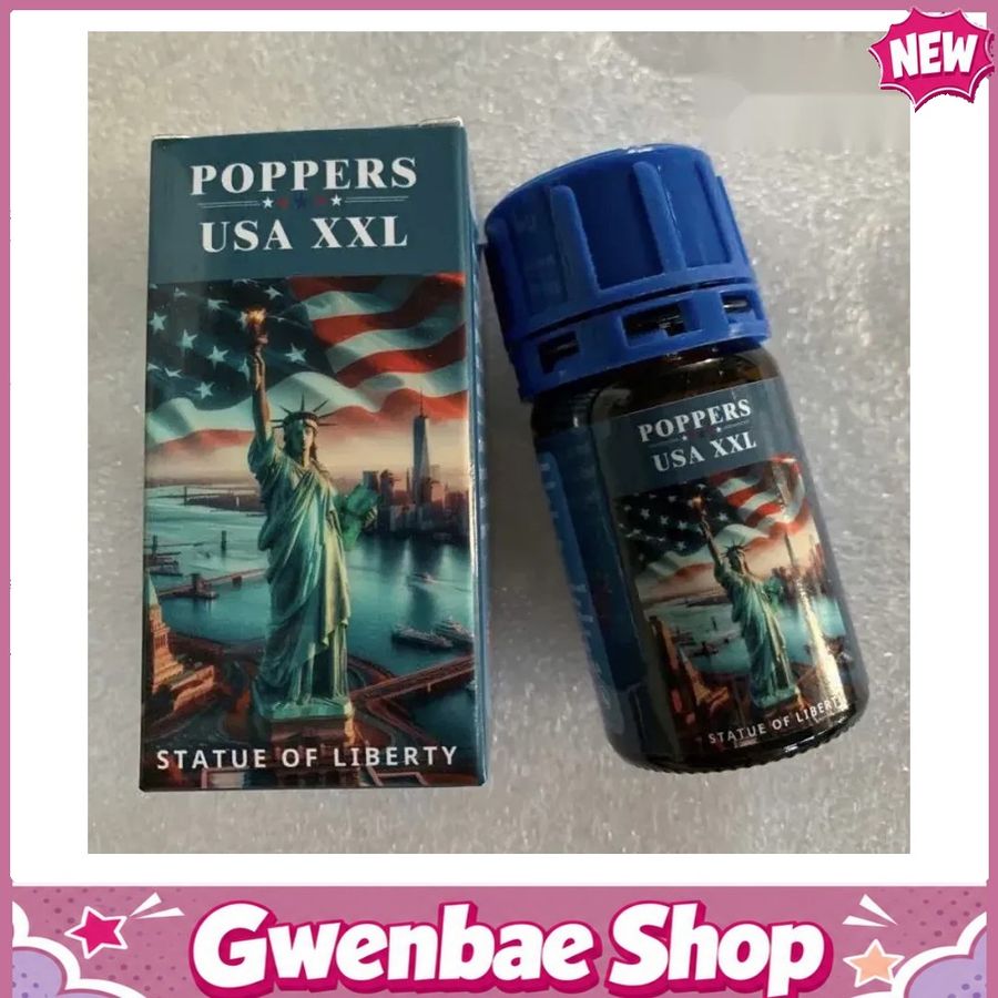 Chai Hít Cực Mạnh Lên Đỉnh Nhanh Poppers XXL PWD 40ml Statue of Liberty Mỹ - Gwenshop Chính Hãng