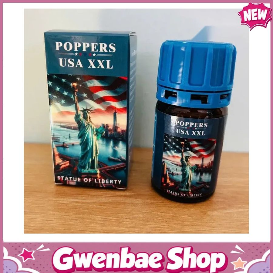 Chai Hít Thư Giãn Bay Phê Cho Cặp Đôi Poppers XXL PWD 40ml Statue of Liberty Mỹ - Gwenshop Chính Hãng