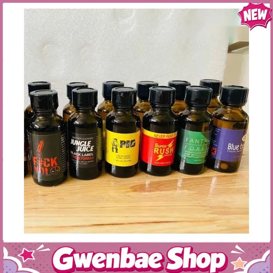 Chai Hít Cực Mạnh Lên Đỉnh Nhanh Tinh dầu popper 30ml loại mạnh cho Top Bot - Gwenshop Chính Hãng