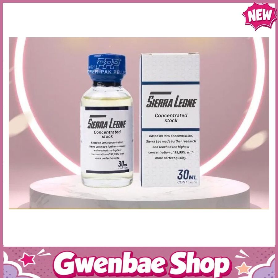 Chai Hít Tăng Khoái Cảm Kích Thích Bao Phê Popper Sierra Leone 30ml Tinh Khiết 99.99% - Êm Sâu Không Đau Đầu - Gwenshop Chính Hãng