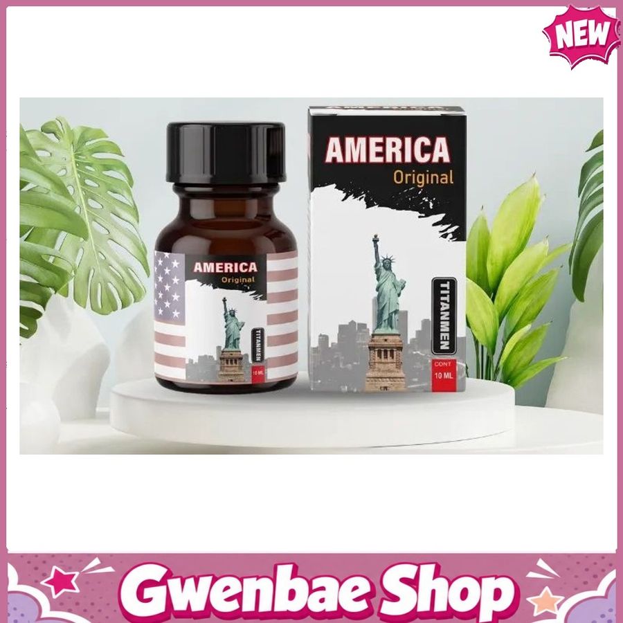 Chai Hít Tăng Khoái Cảm Kích Thích Bao Phê Popper America Original 10ml Từ Mỹ Đậm Đặc Bùng Nổ Mọi Giới Hạn - Gwenshop Chính Hãng