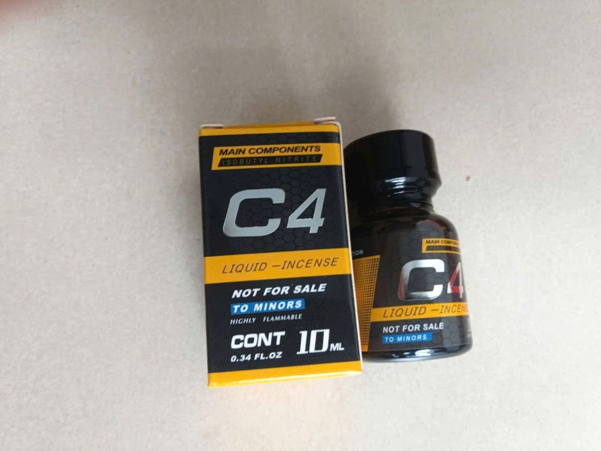 C4, Gia Tăng hưng Phấn 10ml - Popper Nhập Khẩu Chính Hãng - chai 10ml, hàng chuẩn nhập khẩu, nắp kín không bay hơi