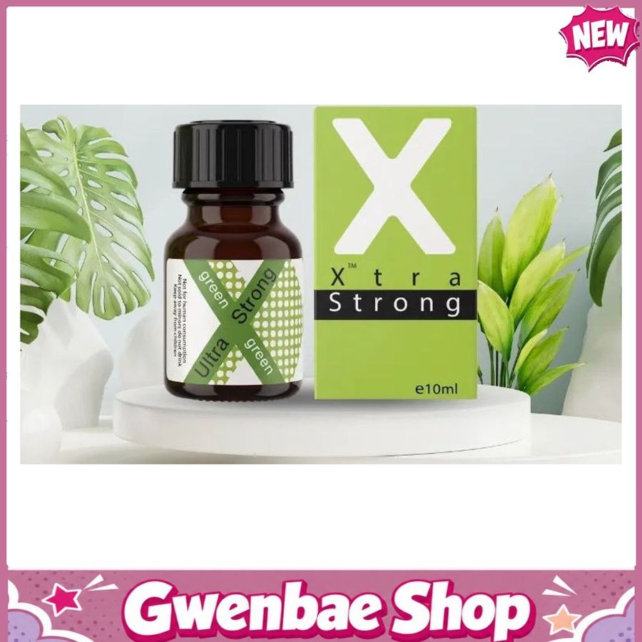 Chai Hít Tăng Khoái Cảm Kích Thích Bao Phê Popper X Green Ultra Strong 10ml Thảo Mộc Tự Nhiên Cho Bot - Gwenshop Chính Hãng