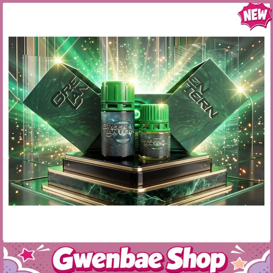 Dung Dịch Hít Tăng Hưng Phấn Khi Yêu Combo Popper Green Lantern Hộp Sức Mạnh Độc Quyền Cao Cấp Mỹ - Gwenshop Chính Hãng