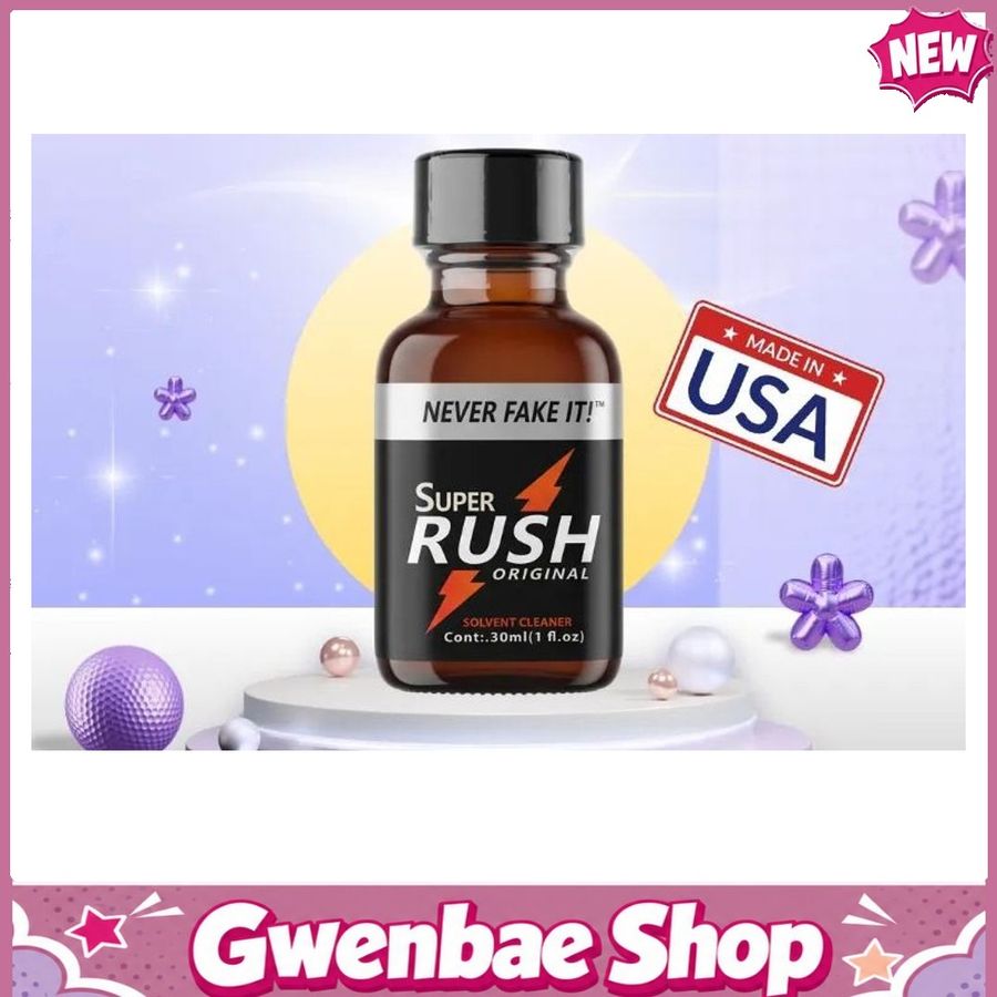 Chai Hít Tăng Khoái Cảm Kích Thích Bao Phê Popper Super Rush Black Label 30ml Lực Đẩy Dồn Dập Phê Mướt - Gwenshop Chính Hãng