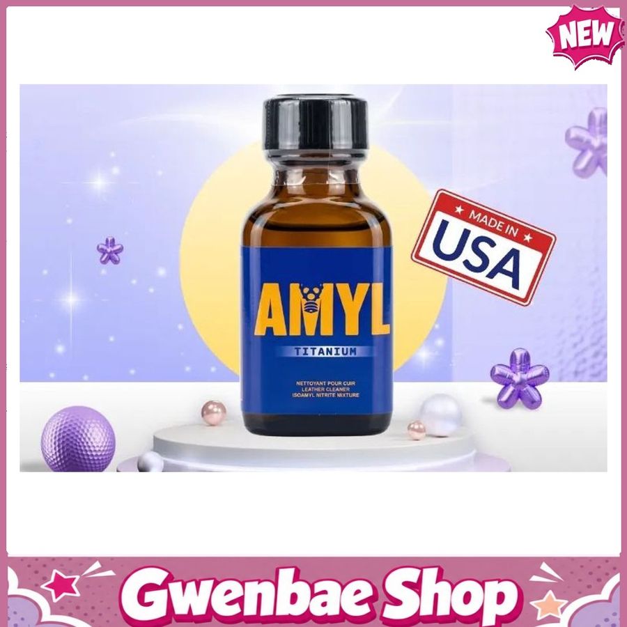 Chai Hít Tăng Khoái Cảm Kích Thích Bao Phê Popper Amyl VIP 30ml PWD USA Thuần Khiết Mạnh Mẽ Không Nhức Đầu - Gwenshop Chính Hãng