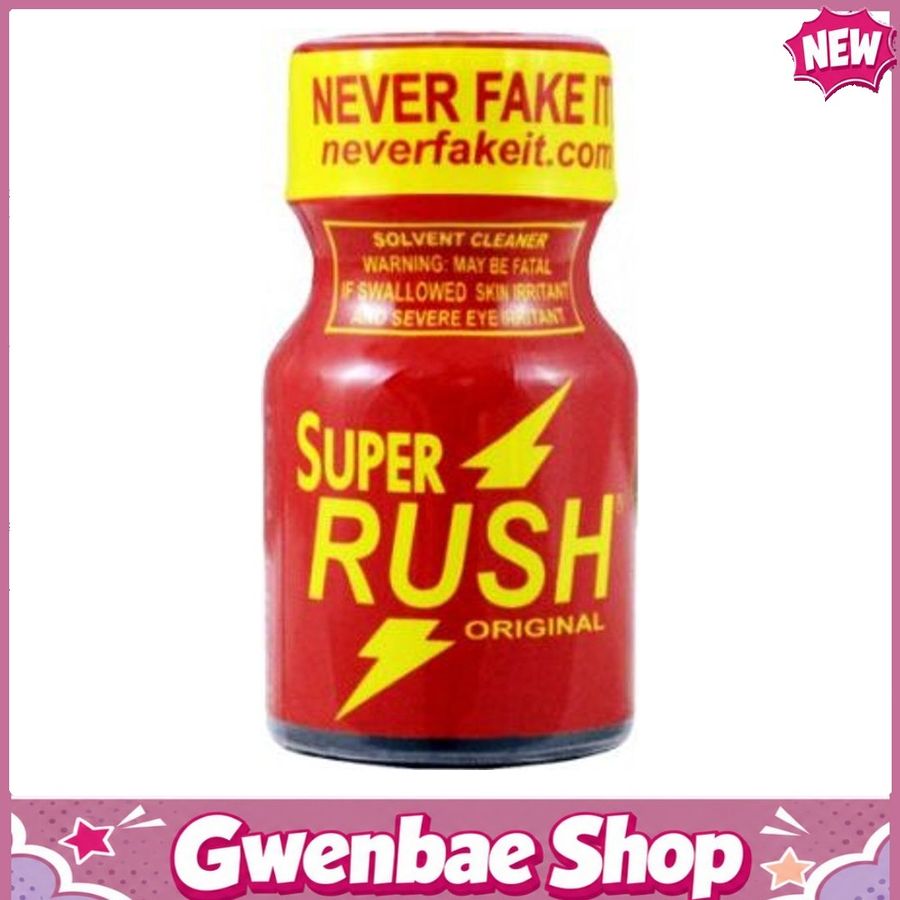 Chai Hít Tăng Khoái Cảm Kích Thích Bao Phê Popper Super Rush Original 10ml - Gwenshop Chính Hãng
