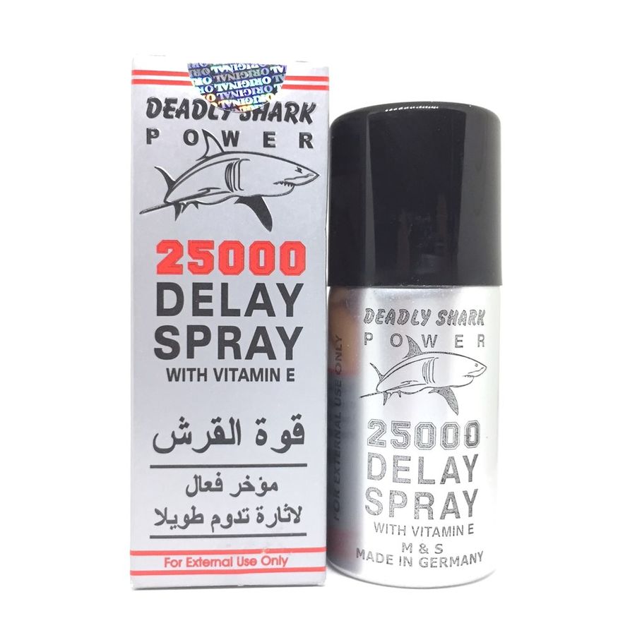 Deadly Shark - Chai Xịt Nam Giới Đức Công Thức Dịu Nhẹ, Giúp Tự Tin & Bản Lĩnh Phái Mạnh Nhập Khẩu Chính Hãng