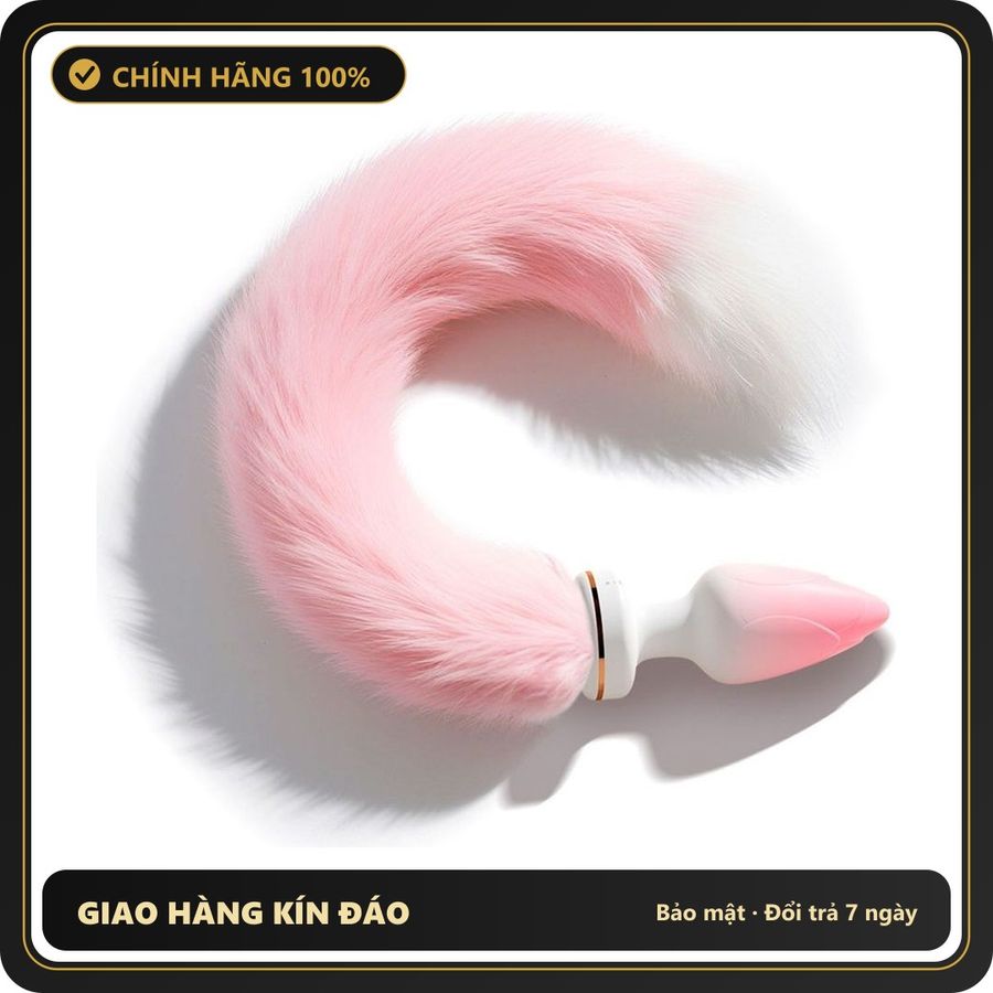 Plug hậu môn đa năng Jiuuy đuôi chồn app chính hãng - điều khiển qua app, điều khiển từ xa, có sưởi ấm - giao hàng che tên kín đáo