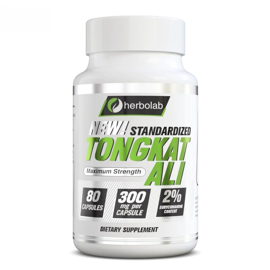 Viên uống Tongkat Ali Herbolab 600mg - Hỗ trợ sinh lý và sức khỏe nam giới từ 18 tuổi trở lên