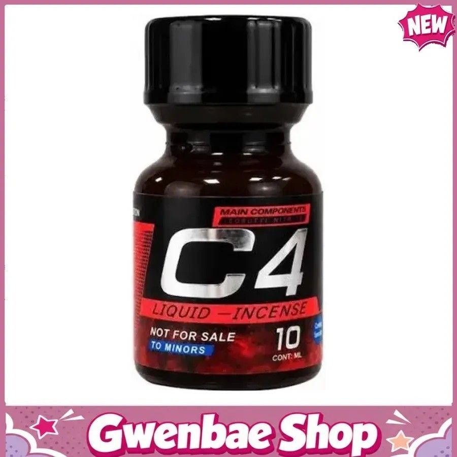 Chai Hít Tăng Khoái Cảm Kích Thích Bao Phê Popper PWD USA C4 Red - Chai 10ml