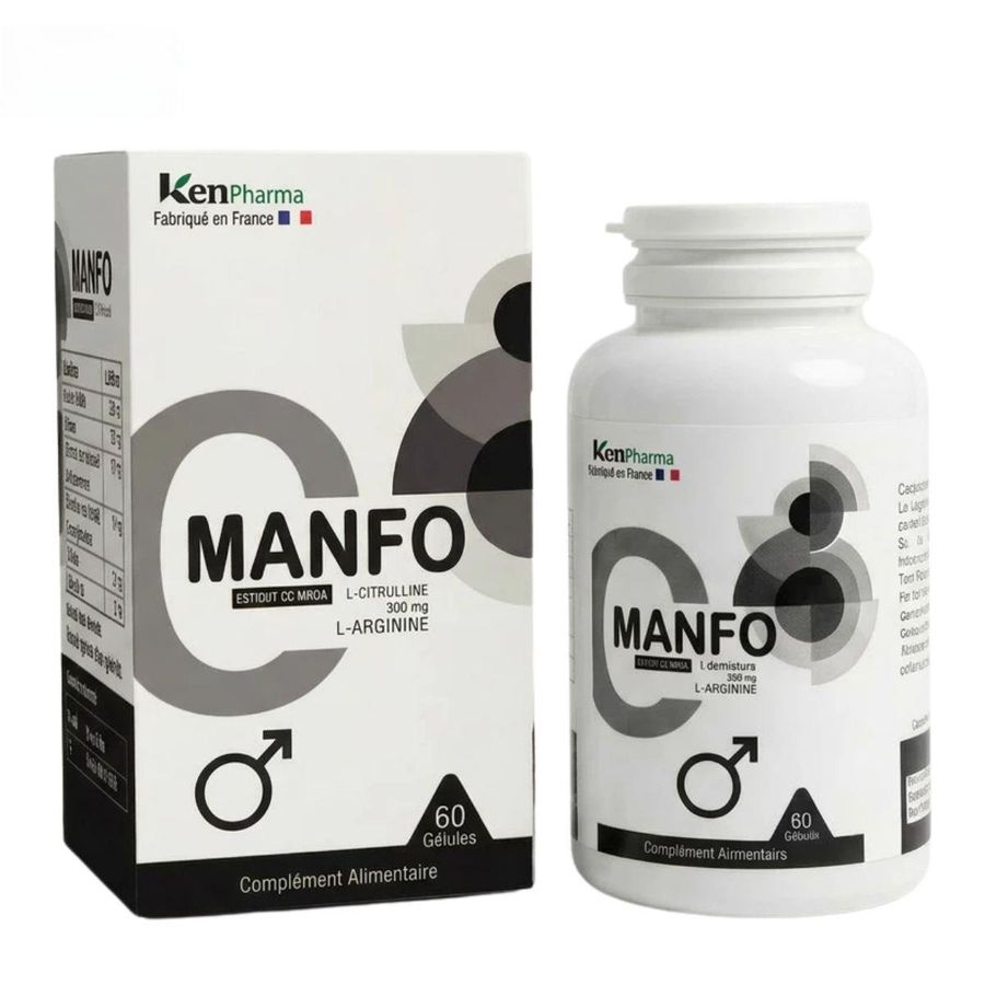 Viên uống Kenpharma Manfo - Bổ thận tráng dương, cải thiện sinh lý cho nam giới trưởng thành - giao nhanh