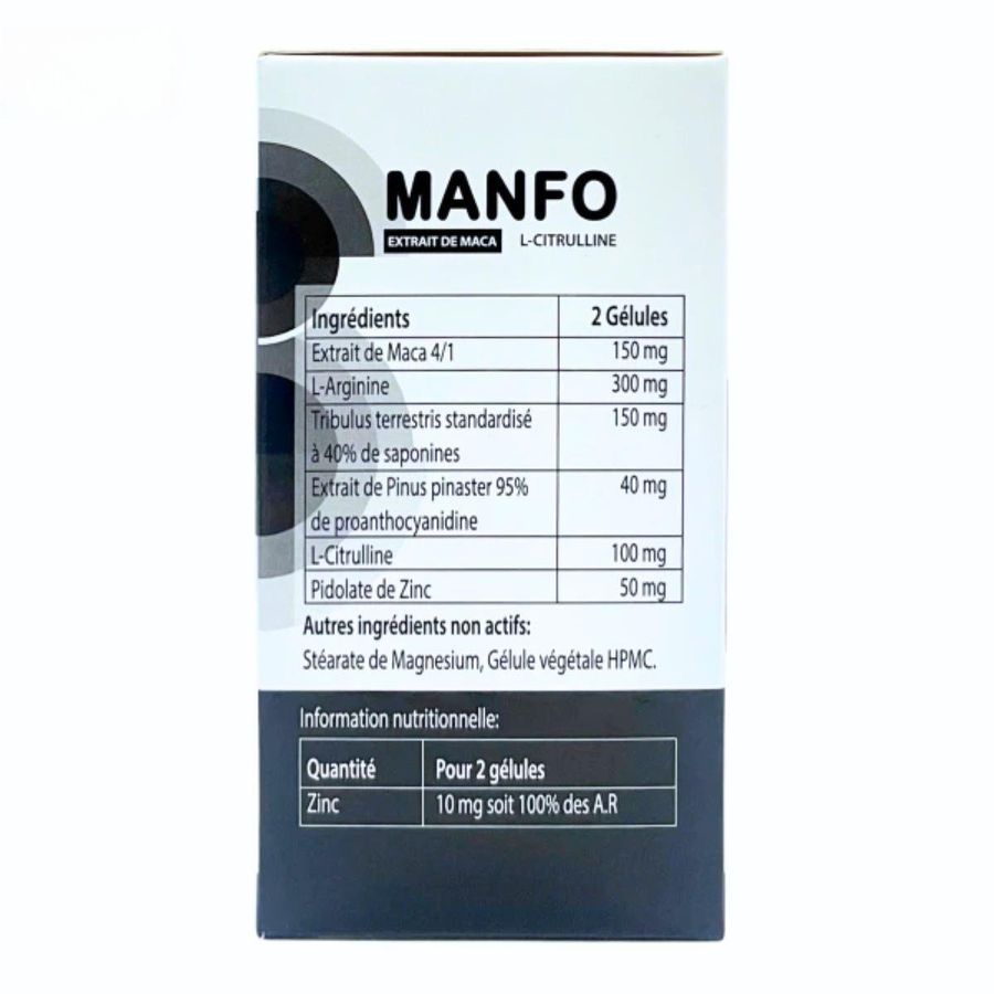 Viên uống Kenpharma Manfo - Bổ thận tráng dương, cải thiện sinh lý cho nam giới trưởng thành - chính hãng