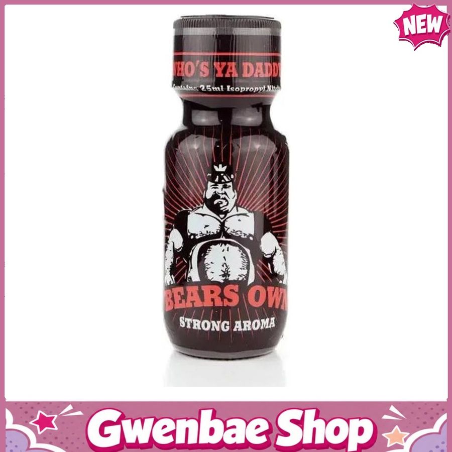 Chai Hít Tăng Khoái Cảm Kích Thích Bao Phê Bears Own Poppers Room Odouriser 25ml - Gwenshop Chính Hãng