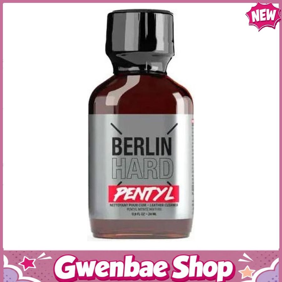 Chai Hít Cực Mạnh Lên Đỉnh Nhanh Popper Berlin Hard Pentyl 24ml Hàng Chuẩn - Gwenshop Chính Hãng