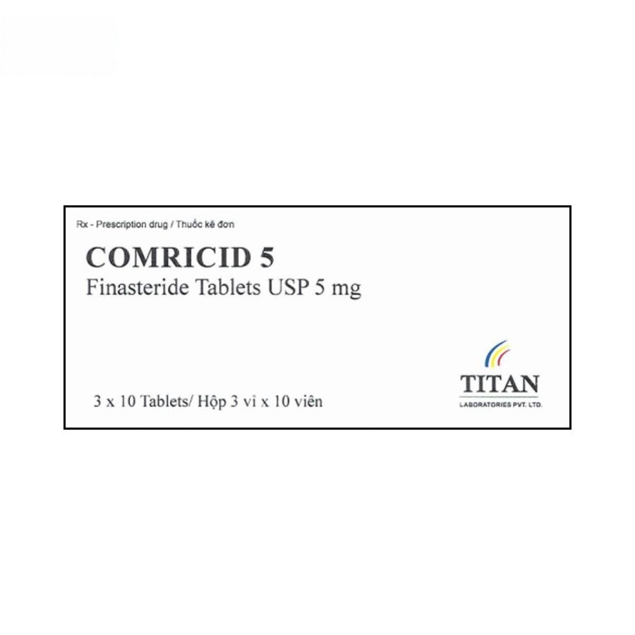 Viên uống Comricid 5mg - Điều trị tăng sinh tuyến tiền liệt lành tính cho nam giới - giao nhanh