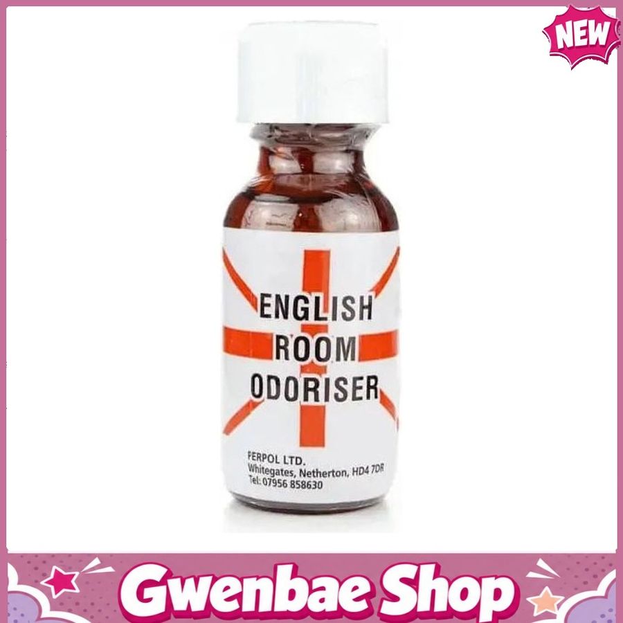 Chai Hít Tăng Khoái Cảm Kích Thích Bao Phê English Room 25ML Poppers - Gwenshop Chính Hãng