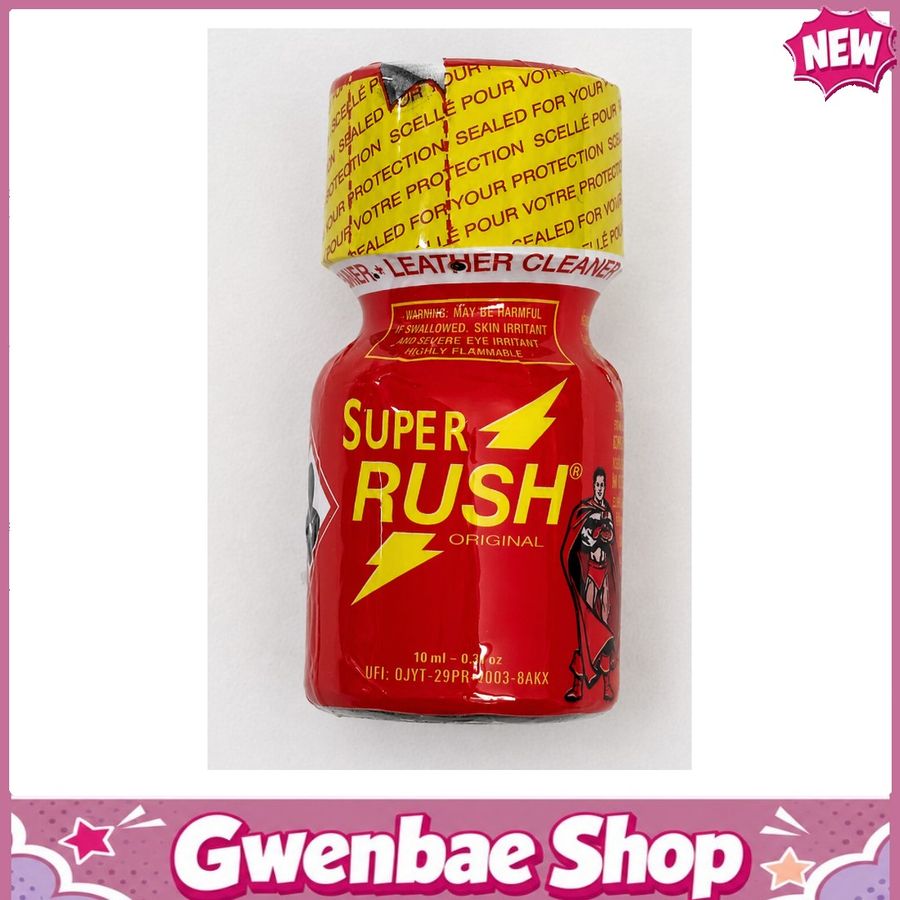 Chai Hít Tăng Khoái Cảm Kích Thích Bao Phê Popper French Super Rush 10ml Amyl Nitrite - Gwenshop Chính Hãng