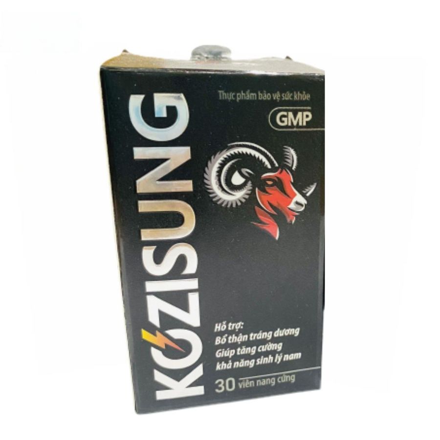 Viên uống KOZISUNG - bổ thận tráng dương, tăng cường sinh lực cho nam giới yếu sinh lý - đóng gói kín