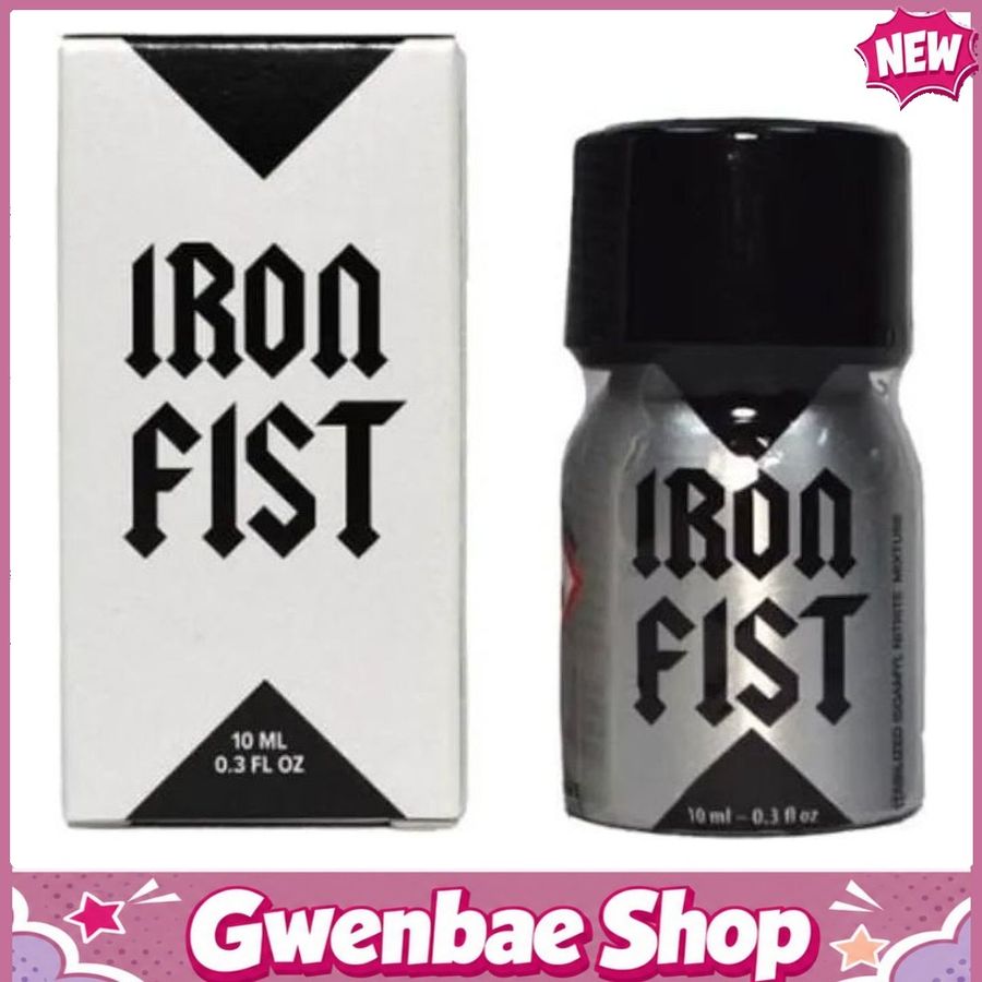 Chai Hít Tăng Khoái Cảm Kích Thích Bao Phê Popper Iron Fist Amyl 10ml - Gwenshop Chính Hãng