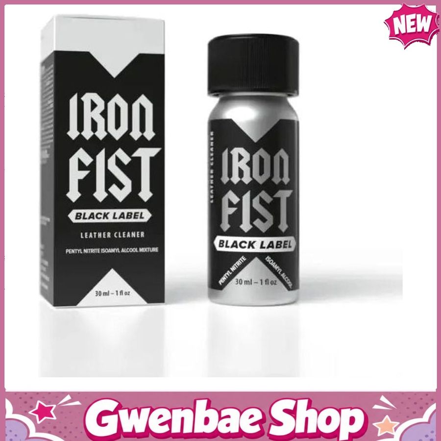 Chai Hít Tăng Khoái Cảm Kích Thích Bao Phê Popper Iron Fist Black Label Pentyl 30ml - Gwenshop Chính Hãng