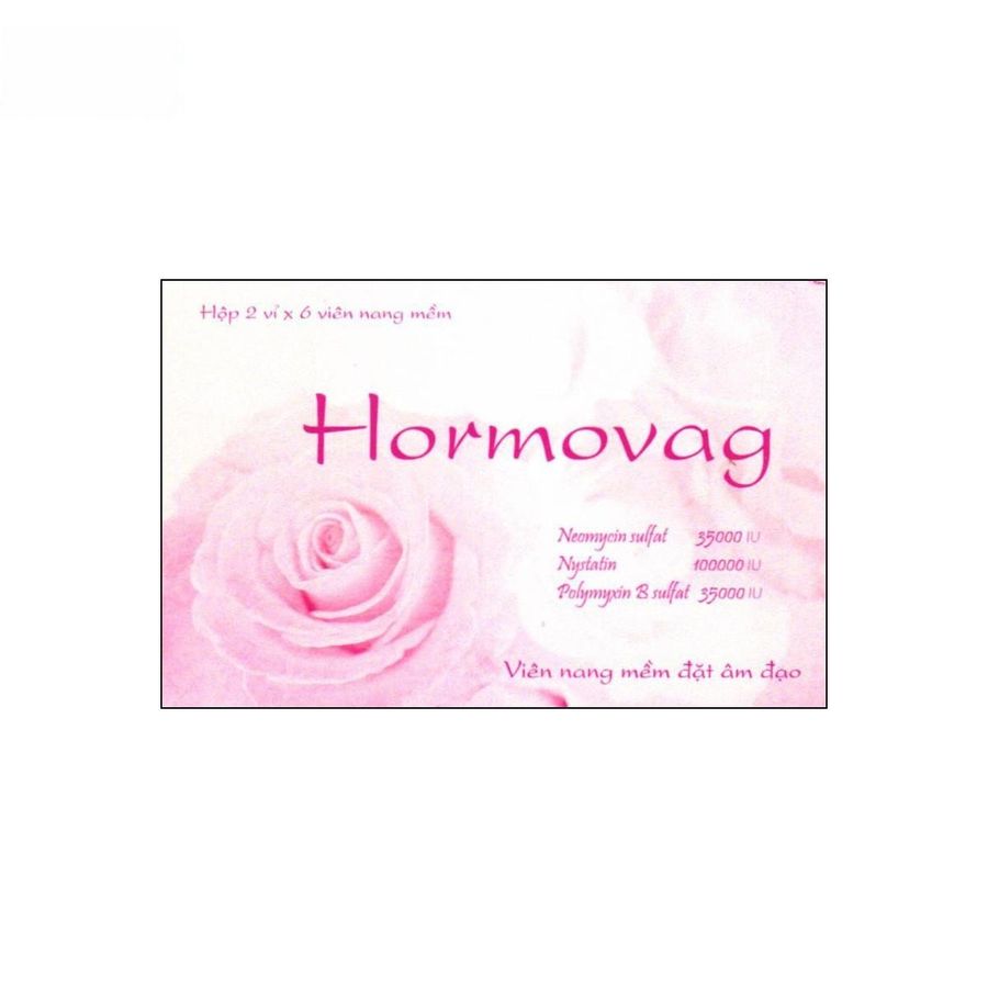 Viên đặt âm đạo Hormovag - Điều trị viêm âm đạo do nấm và vi khuẩn cho phụ nữ