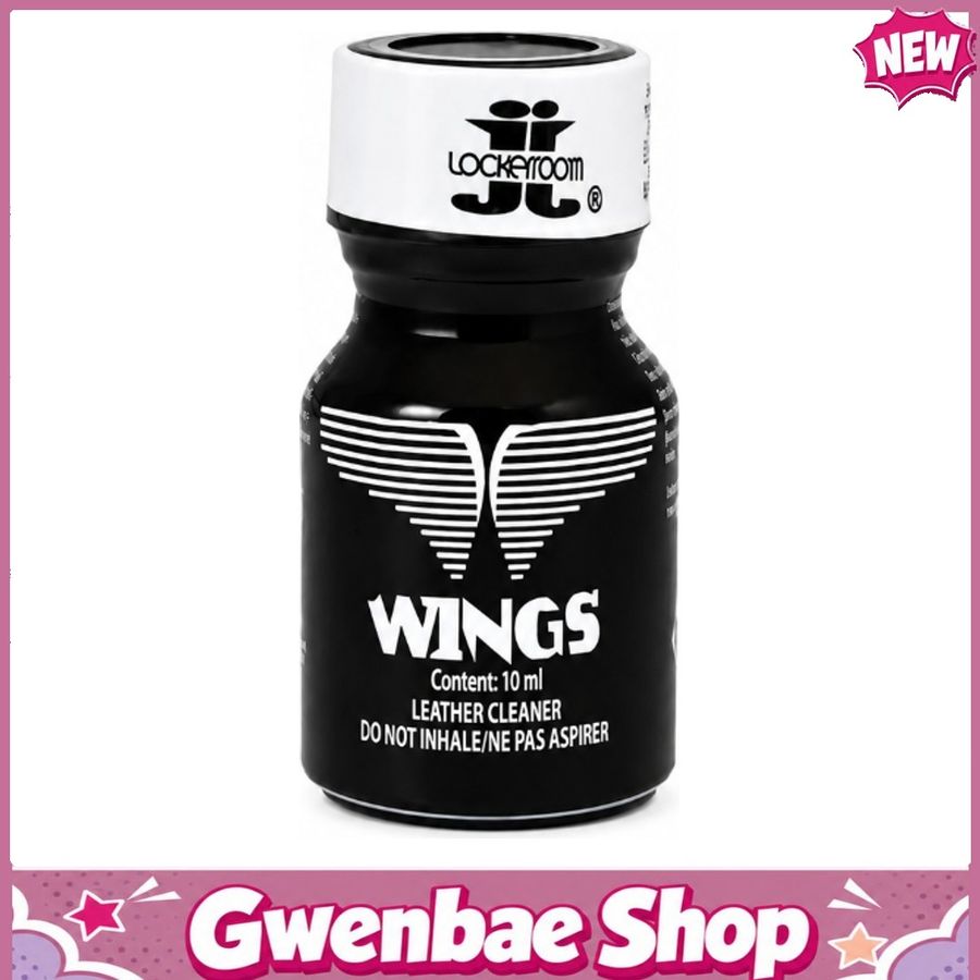 Chai Hít Tăng Khoái Cảm Kích Thích Bao Phê Popper Wings Black 10ml - Gwenshop Chính Hãng