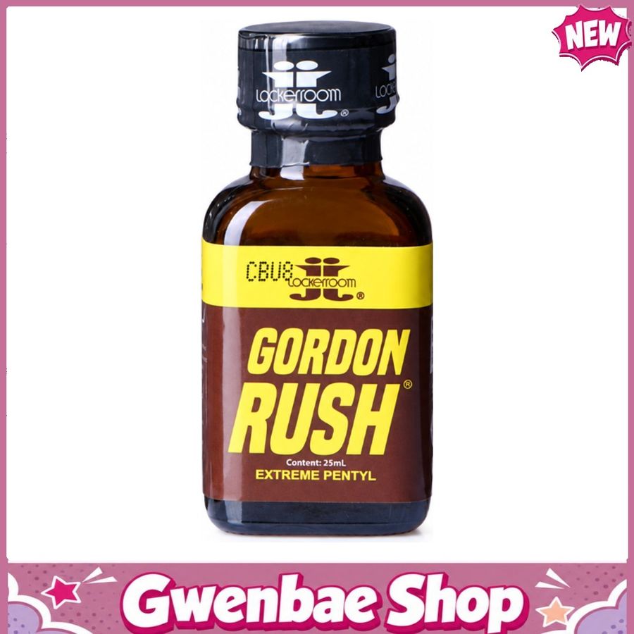Chai Hít Tăng Khoái Cảm Kích Thích Bao Phê Popper GORDON RUSH EXTREME PENTYL 25ml - Gwenshop Chính Hãng