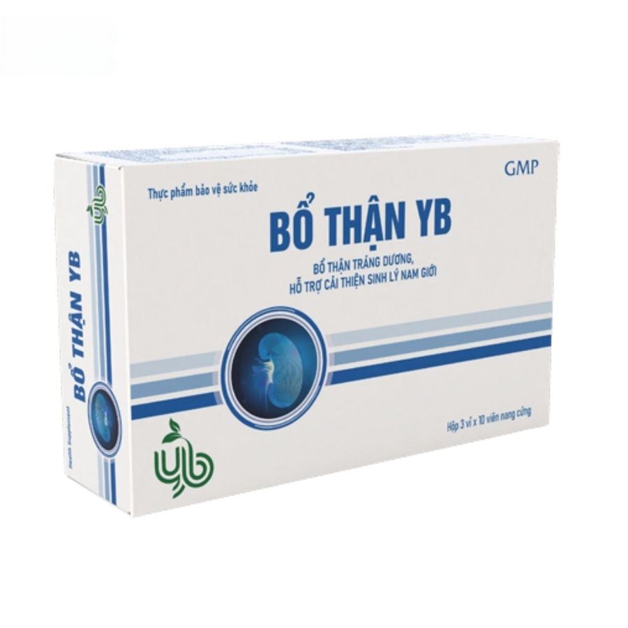Viên uống Bổ Thận YB - Tăng cường sinh lý và cải thiện chức năng thận cho nam giới trưởng thành - bản tiêu chuẩn