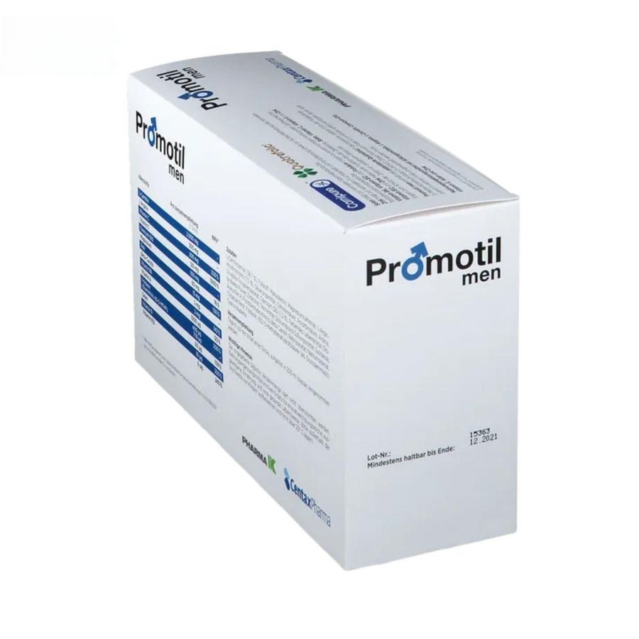 Viên uống Promotil Men - Tăng cường sinh lý và sức khỏe cho nam giới trong độ tuổi sinh sản - mẫu mới