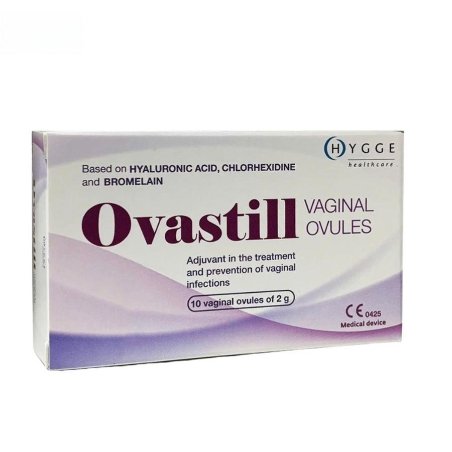 Viên đặt Ovastill - Hỗ trợ cải thiện viêm âm đạo, dưỡng ẩm cho phụ nữ bị viêm nhiễm - mẫu mới