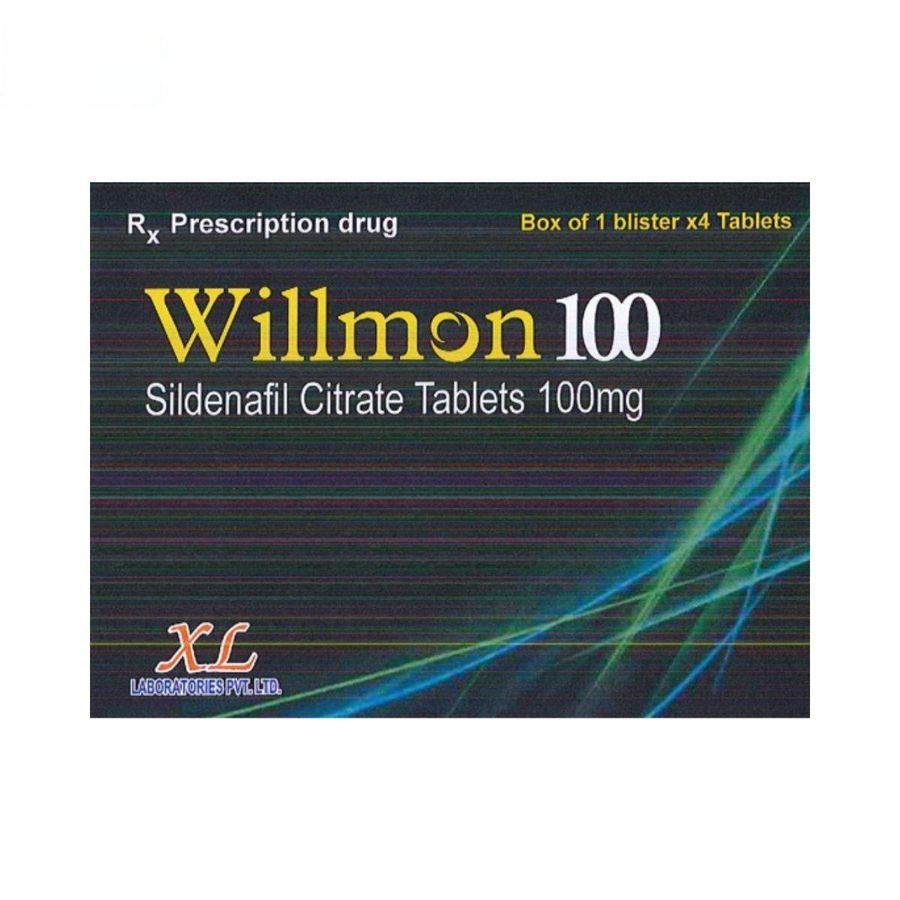 Viên uống Willmon 100mg - hỗ trợ điều trị rối loạn cương dương cho nam giới trưởng thành