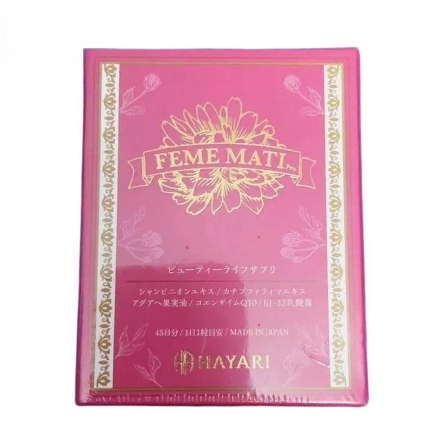 Viên uống Feme Mati Pro - cân bằng pH vùng kín, ngừa viêm nhiễm phụ khoa cho - đóng gói kín