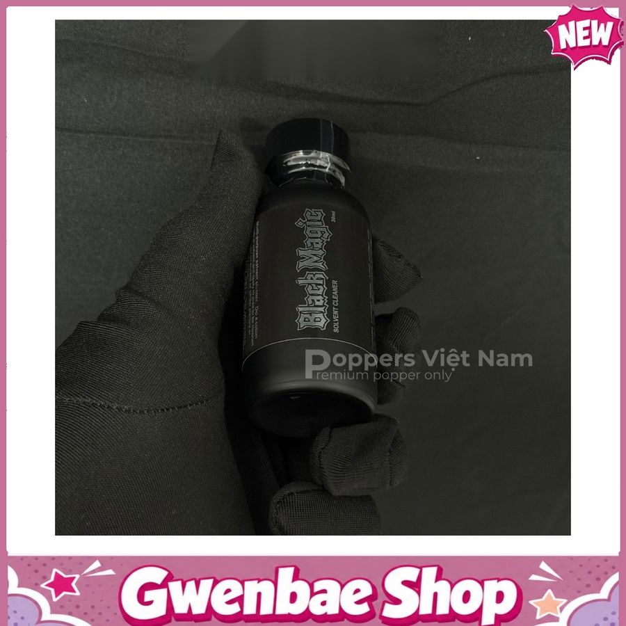 Chai Hít Cực Mạnh Lên Đỉnh Nhanh Popper Black Magic 30ml - Gwenshop Chính Hãng