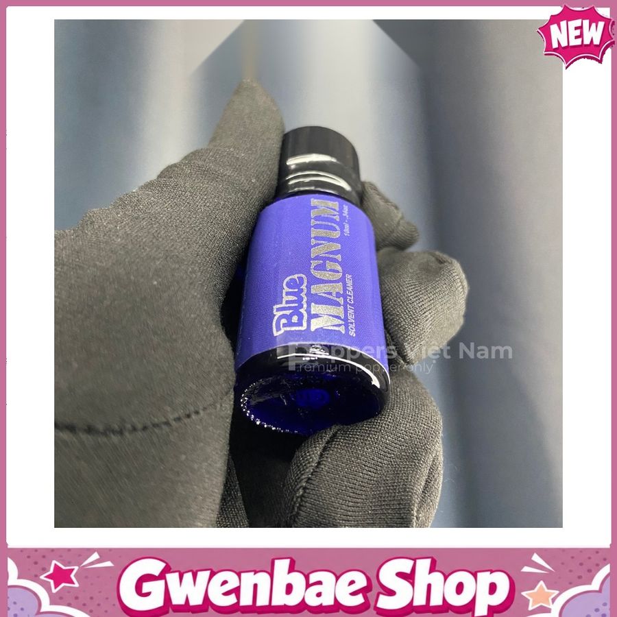 Chai Hít Cực Mạnh Lên Đỉnh Nhanh Popper Blue Magnum 10ml - Gwenshop Chính Hãng