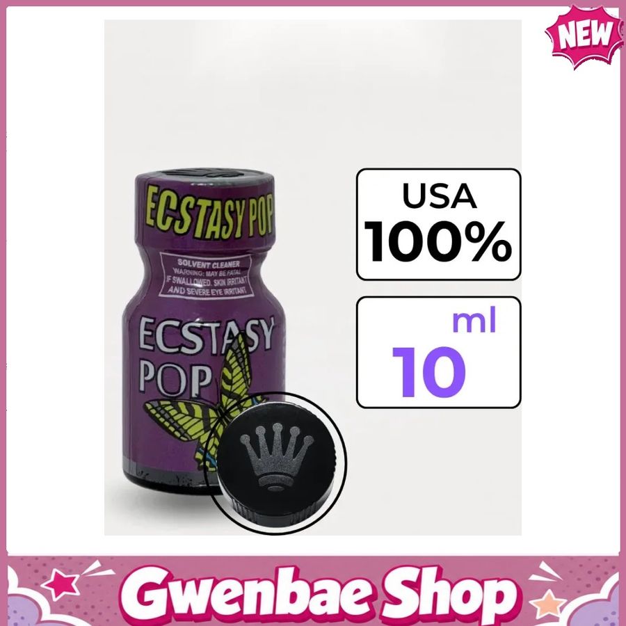 Chai Hít Cực Mạnh Lên Đỉnh Nhanh Popper Ecstasy Pop 10ml Hàng Chuẩn - Gwenshop Chính Hãng