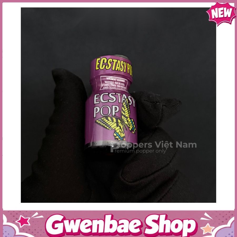 Chai Hít Cực Mạnh Lên Đỉnh Nhanh Popper Ecstasy Pop 10ml - Gwenshop Chính Hãng