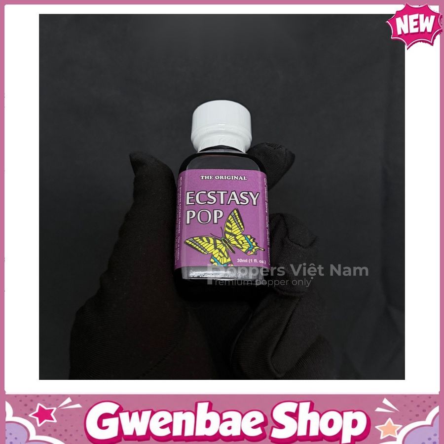 Chai Hít Thư Giãn Bay Phê Cho Cặp Đôi Popper Ecstasy Pop 30ml - Gwenshop Chính Hãng