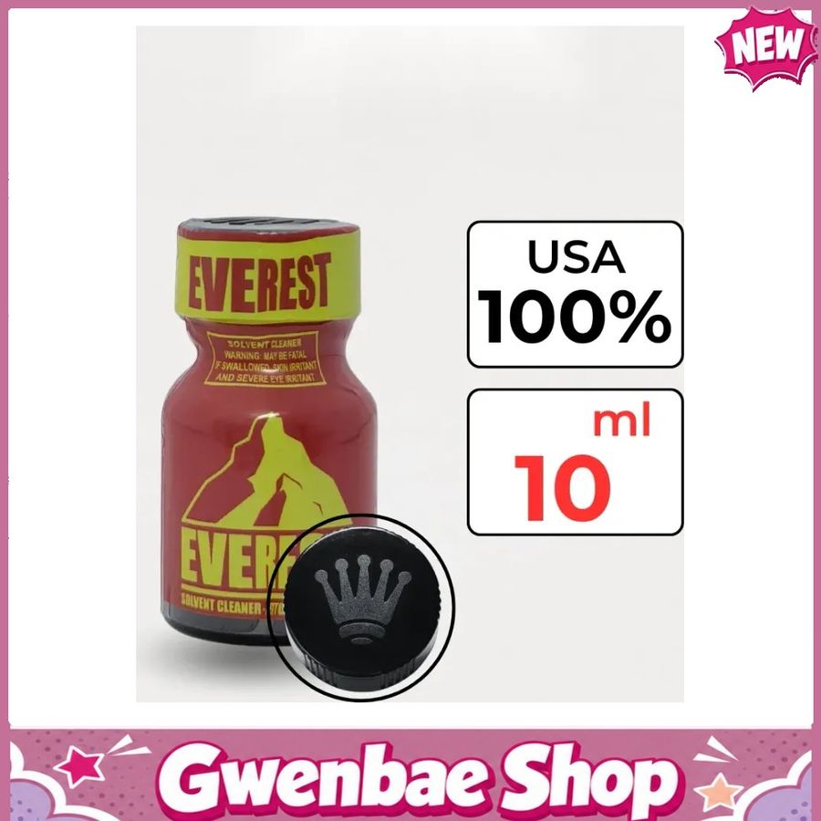 Chai Hít Tăng Khoái Cảm Kích Thích Bao Phê Popper Everest Red 10ml - Gwenshop Chính Hãng