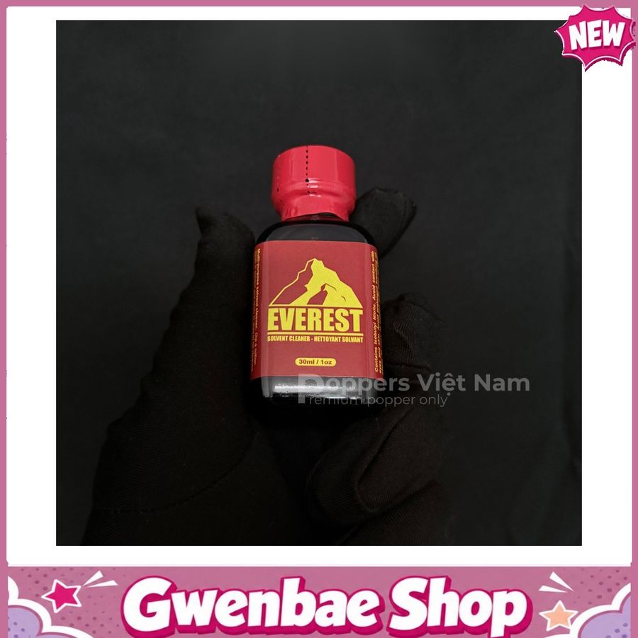 Chai Hít Thư Giãn Bay Phê Cho Cặp Đôi Popper Everest Red 30ml - Gwenshop Chính Hãng