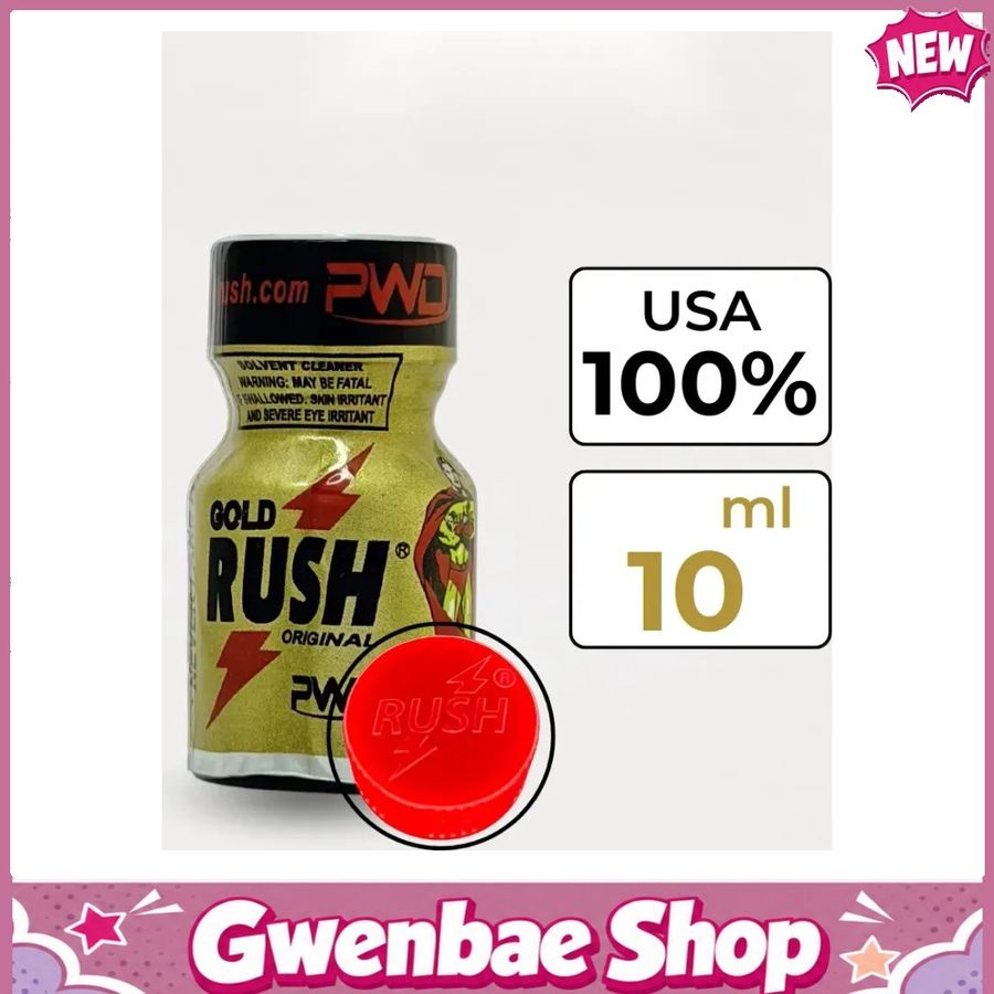 Chai Hít Tăng Khoái Cảm Kích Thích Bao Phê Popper Gold Rush 10ml - Gwenshop Chính Hãng